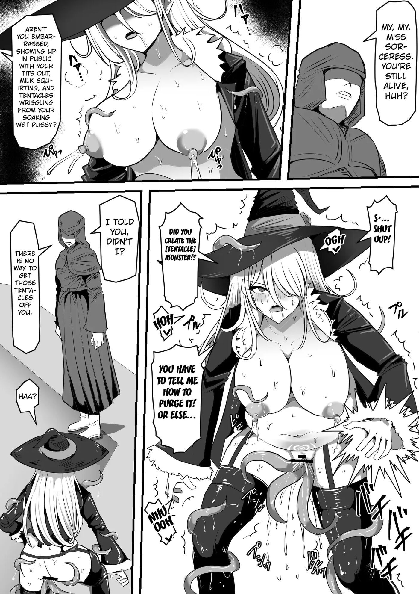 Majo Ga Shokushu Ni Kisei Sa Re Shokushu O Shussan Shi Makuru Hanashi Chapter 1000 Page 51